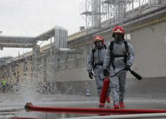 Dinas Damkar Kaur Gelar Rescue di SPBU